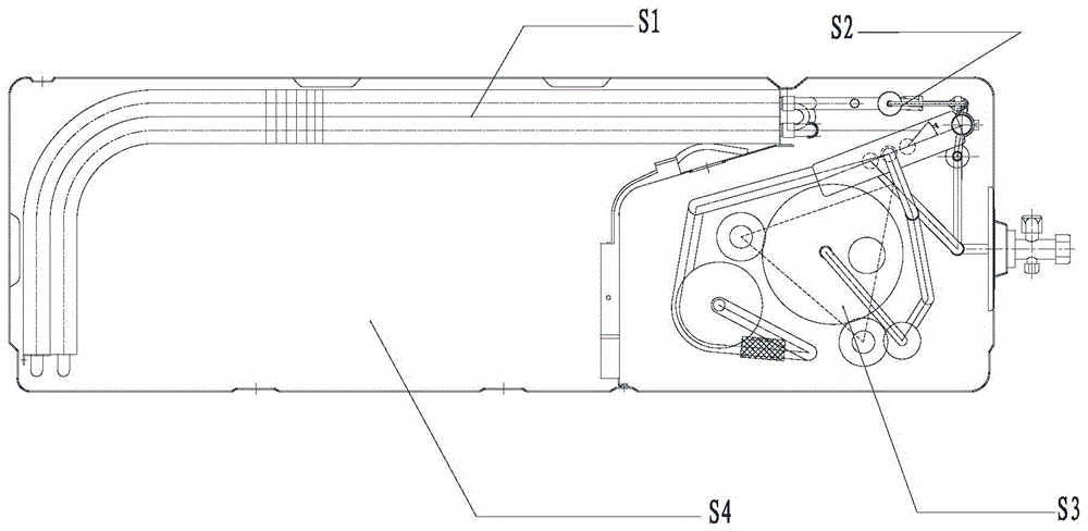 Outdoor unit of split wall-hanging type air-conditioner