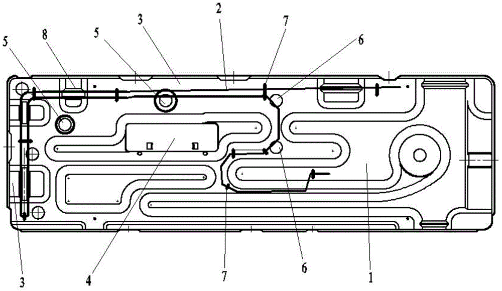 Outdoor unit of split wall-hanging type air-conditioner