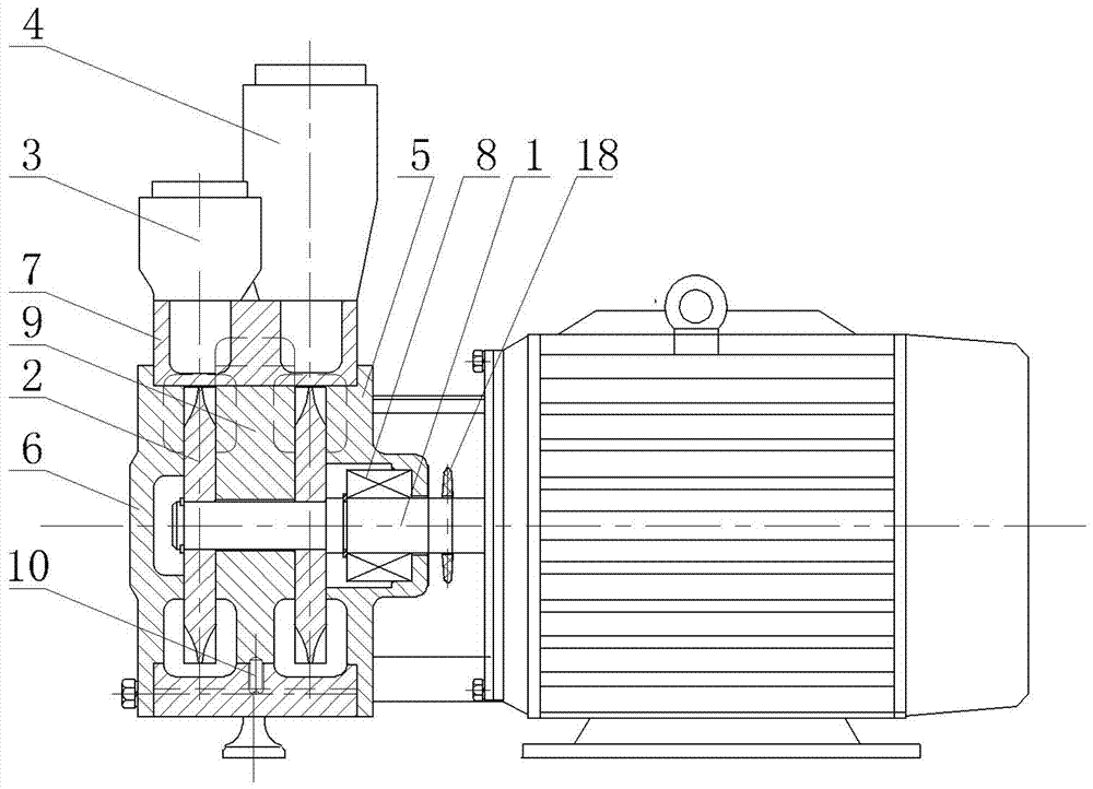 Self-suction type multistage peripheral pump