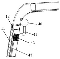 Side air curtain protection system and vehicle