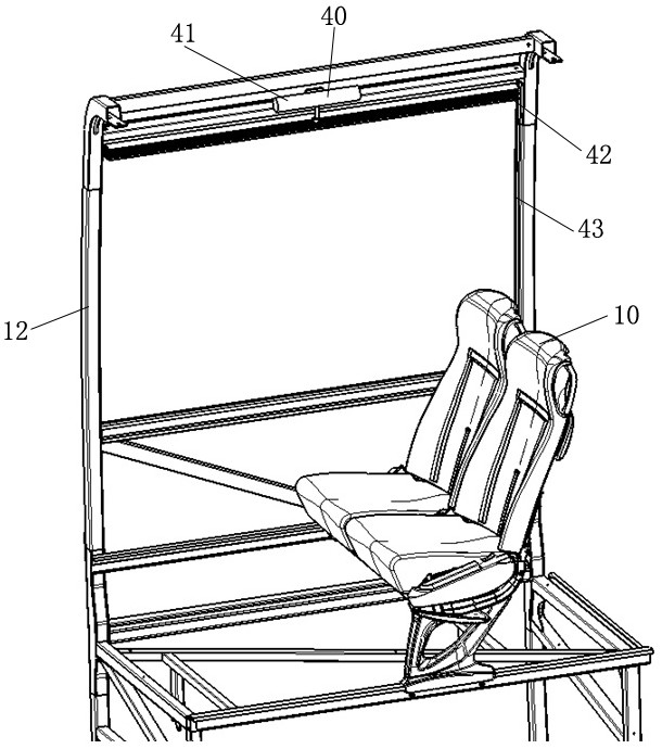 Side air curtain protection system and vehicle