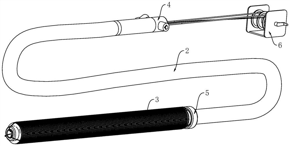 Clinical diagnosis sampling device for digestive system department