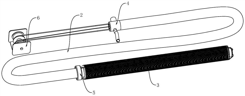 Clinical diagnosis sampling device for digestive system department