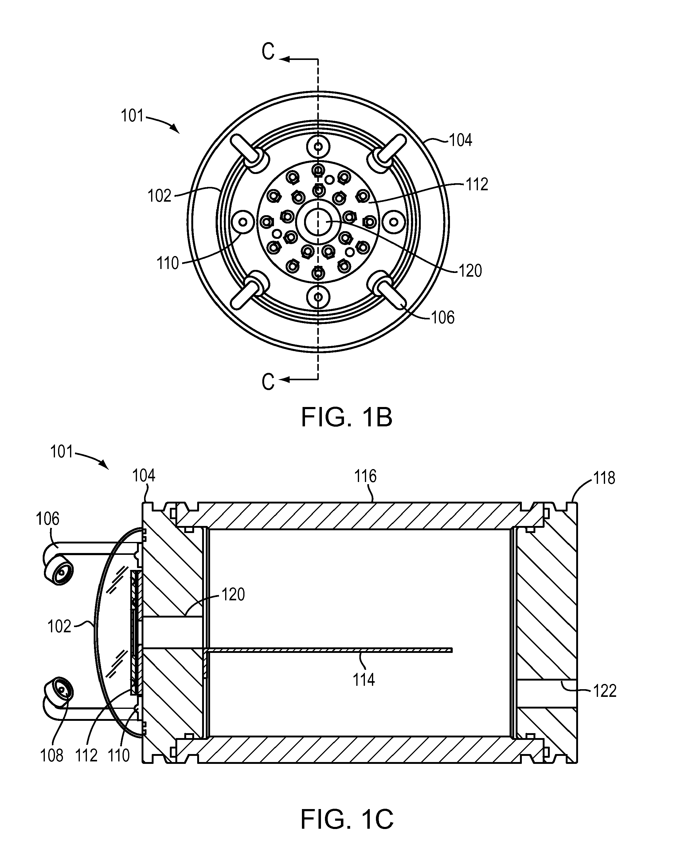 Processing unit and method for separating hydrocarbons from feedstock material