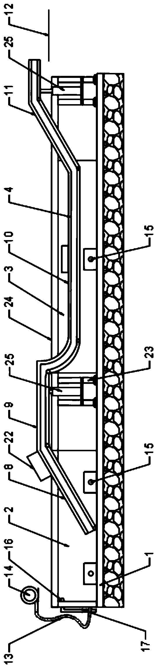 Integrated production machine for cleaning, sorting and cooking of intestinal skin