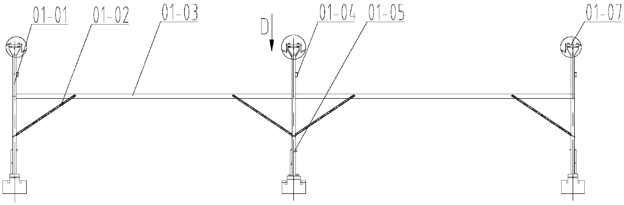 A dual-axis tracking photovoltaic power generation device