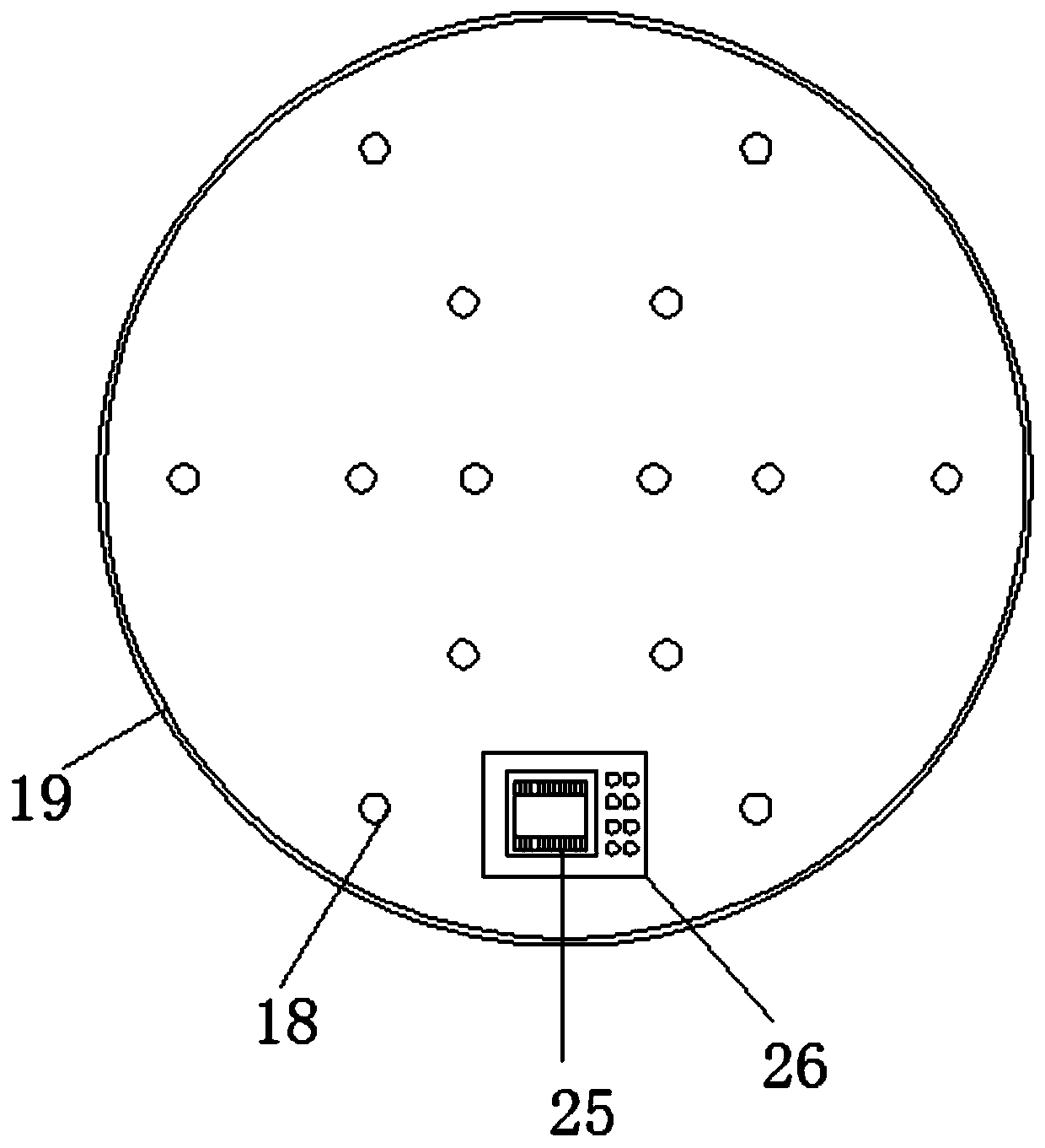 Artistic design automatic color matching device