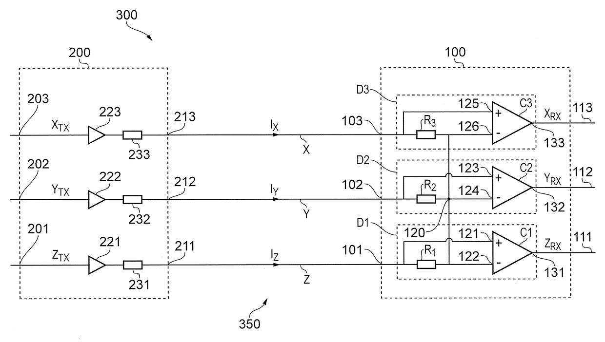 N-wire two-level digital interface