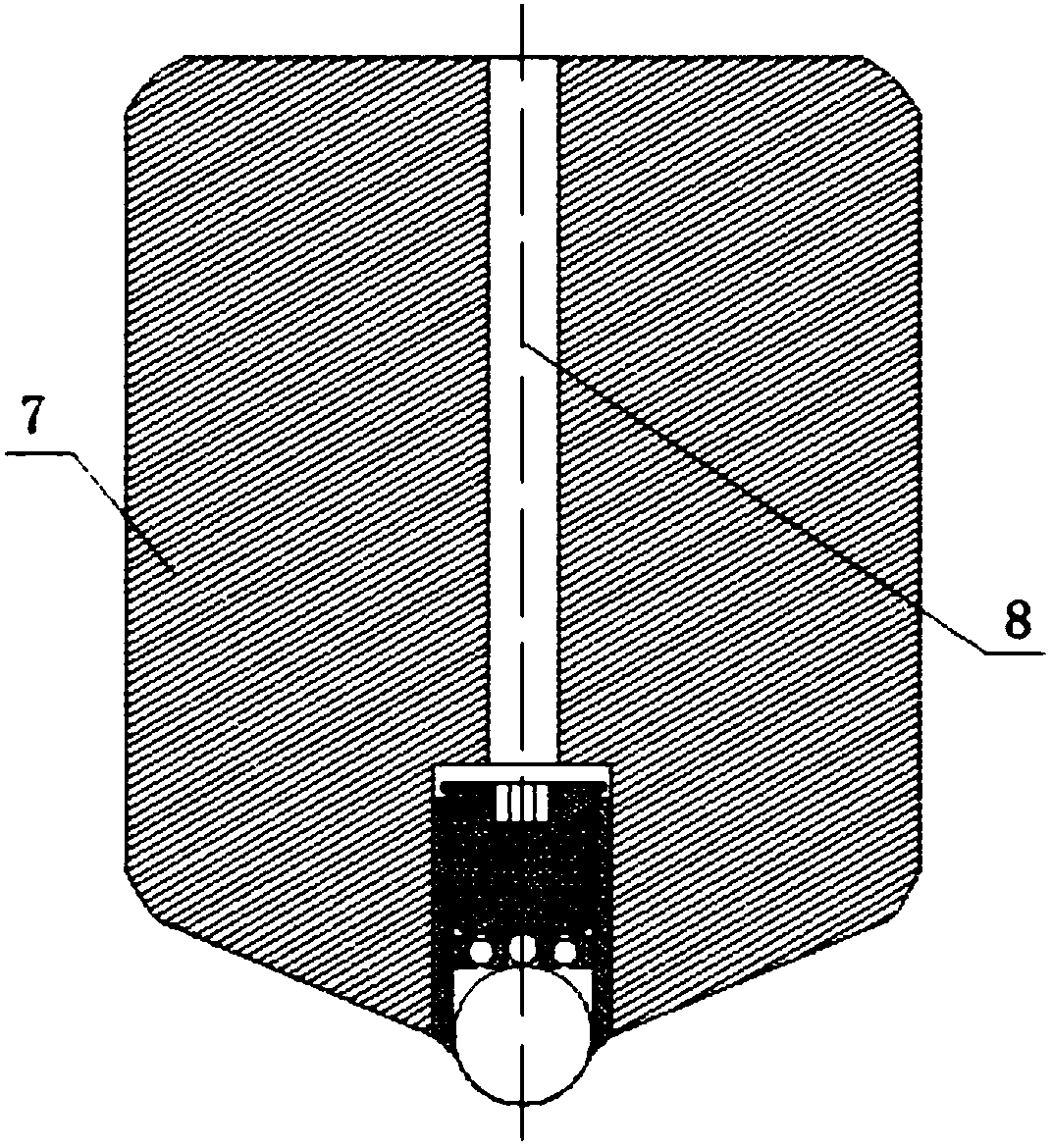 Double-ball dynamic and static transition bridge and gyro with same