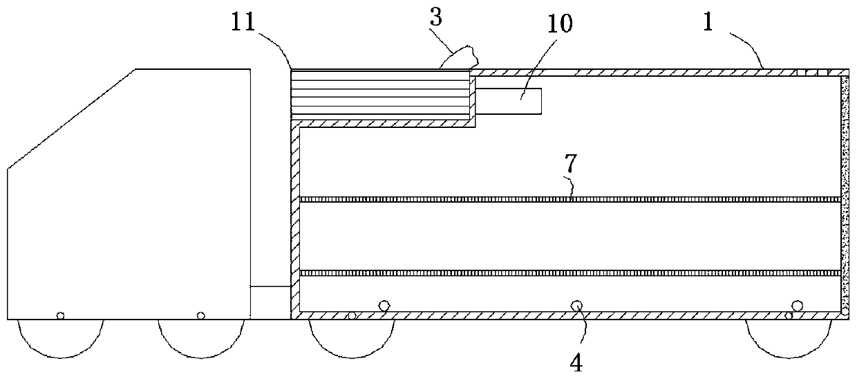 Port silt removing device