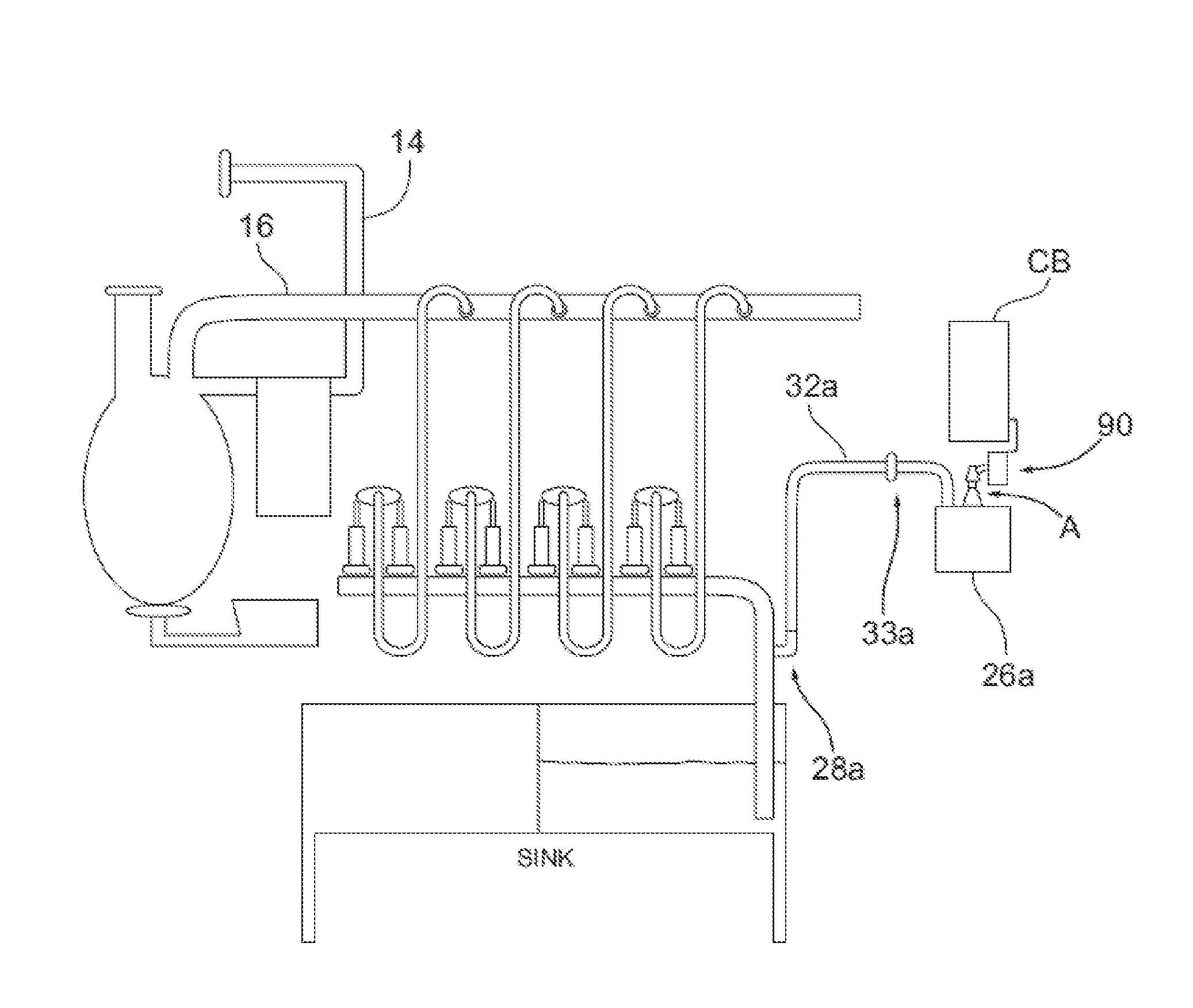 Dairy farm fluid line treatment