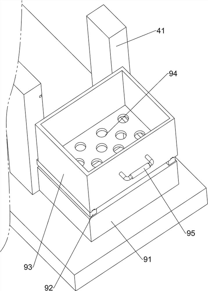 Automatic log perforating device