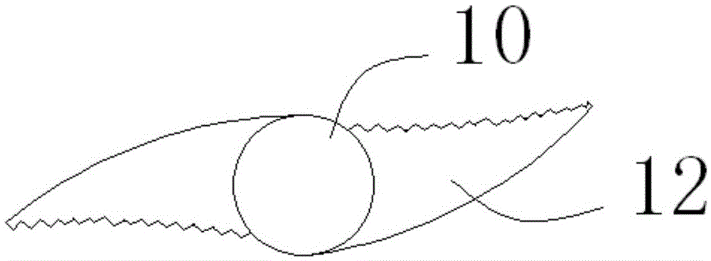 Gardening tool capable of quickly conducting trimming