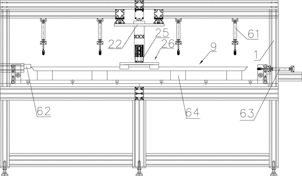 Solar module frame short side intelligent production line