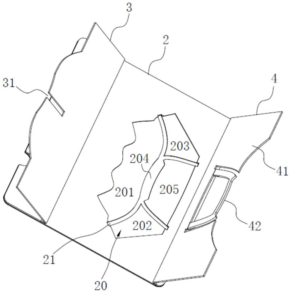 Safety shoe heel fabric assembly sewing template tool and sewing method