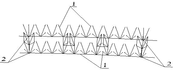 Precise locating detecting method for truss girder