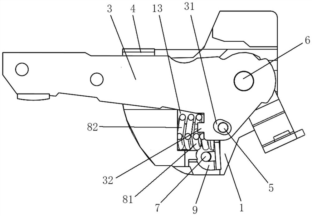 Multi-contact independent movement structure