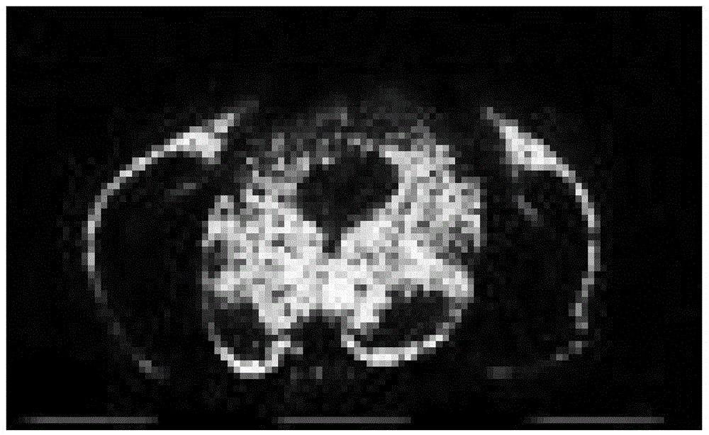 A high-resolution mass spectrometry imaging system image acquisition semiconductor thin film, preparation method and application