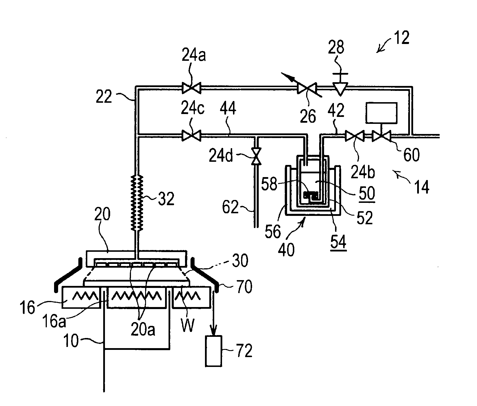 Apparatus and method for surface treatment of substrate, and substrate processing apparatus and method