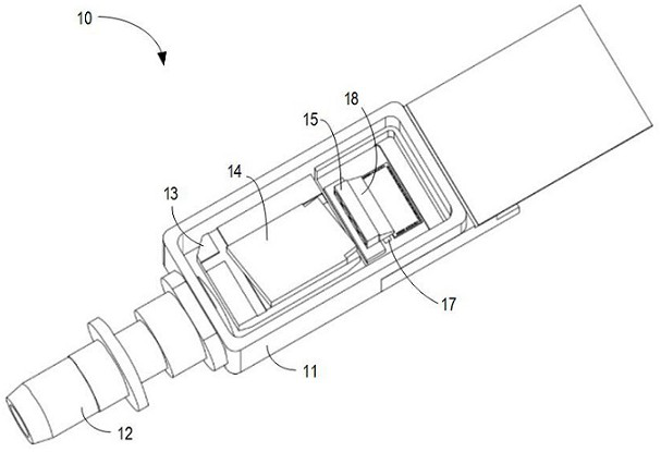 Optical receiver and method for adjusting position of chip