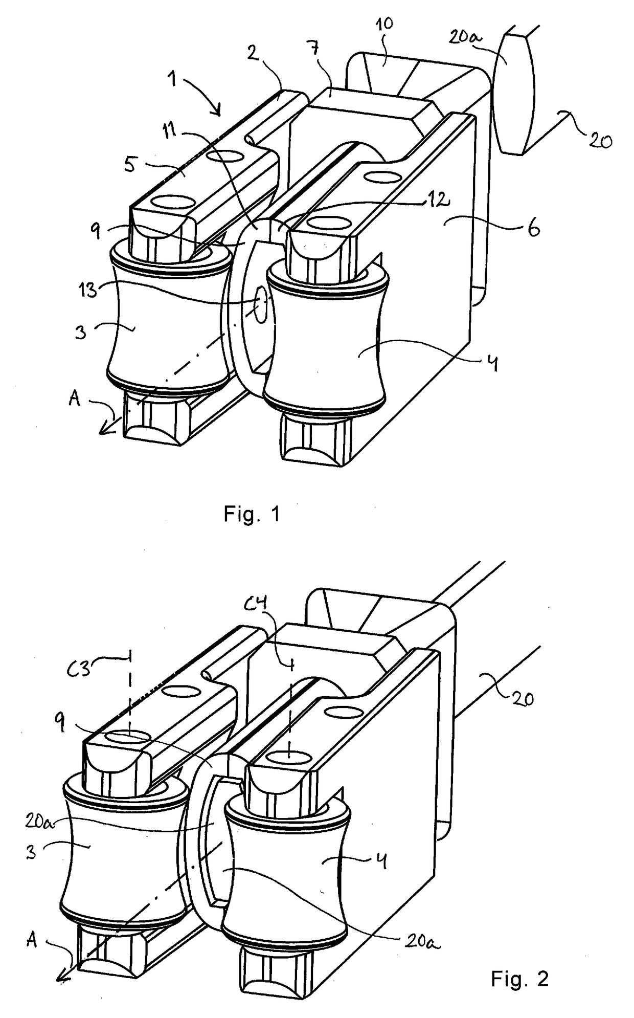 A Roller Guide and a Method for Guiding Stock