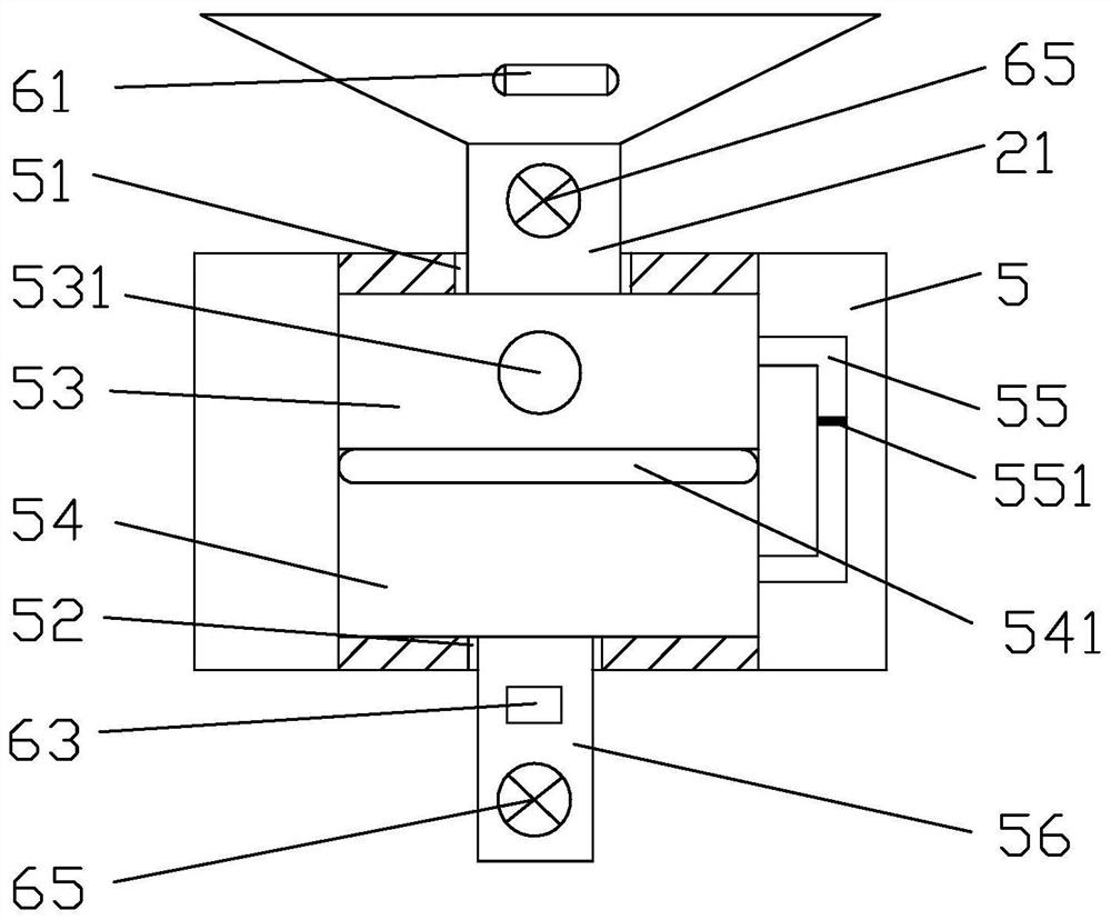 A recycling system and construction method for surface water in a sponge city