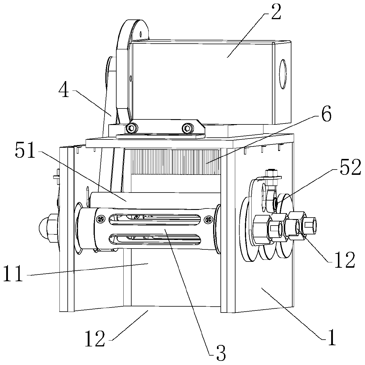 Sewage filtering device