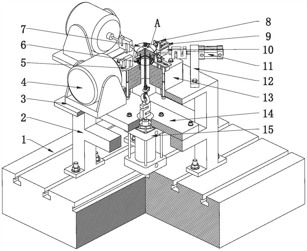 Aero-engine squirrel-cage bearing sleeve fatigue life assessment test platform