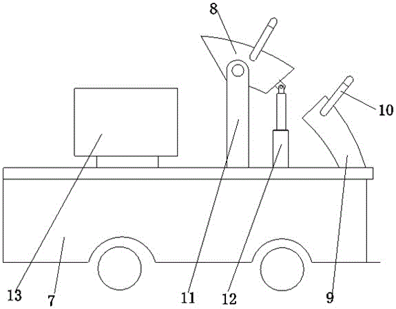 Device and method for quick dust falling during tunnel detonating