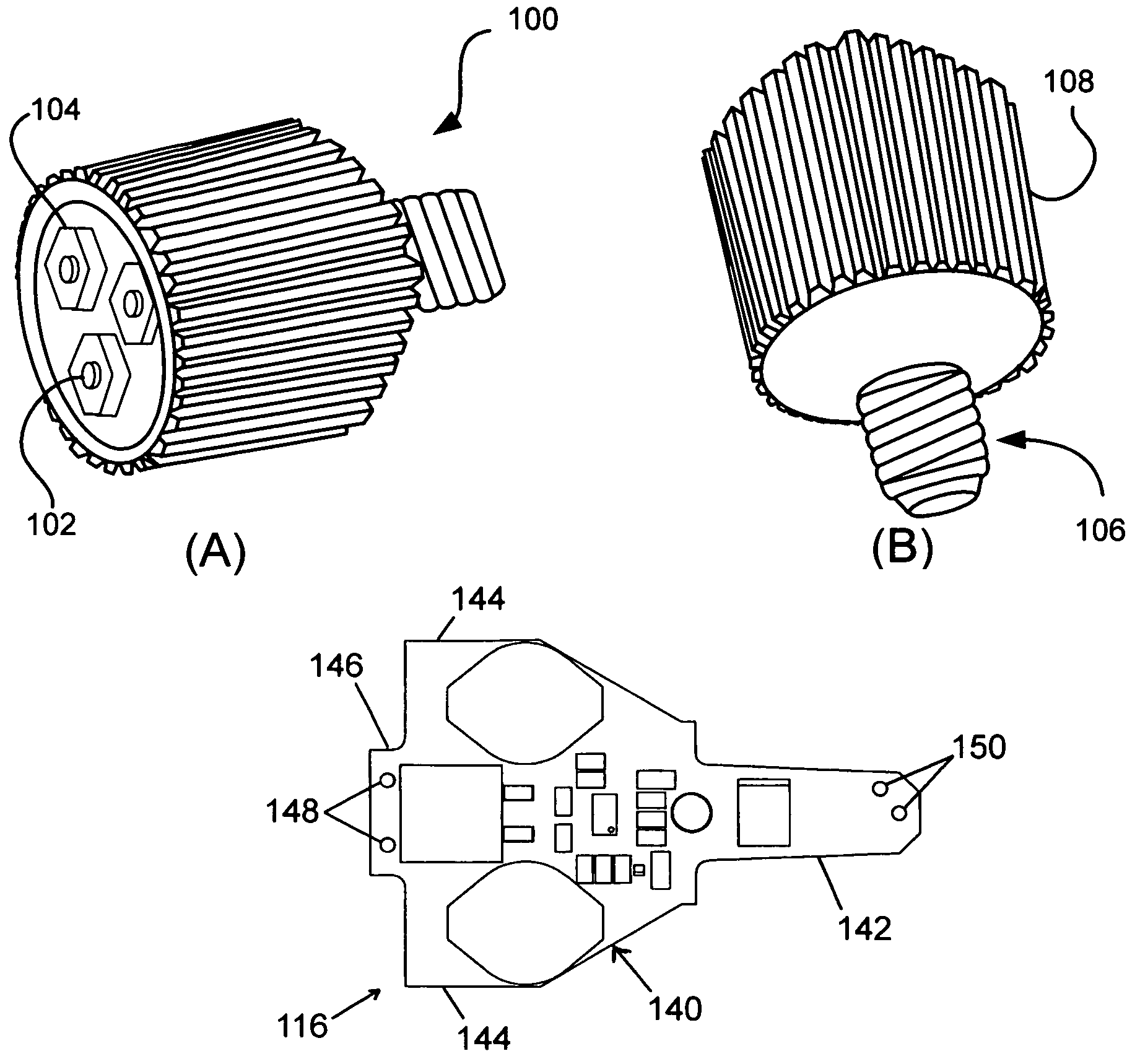 LED based light engine