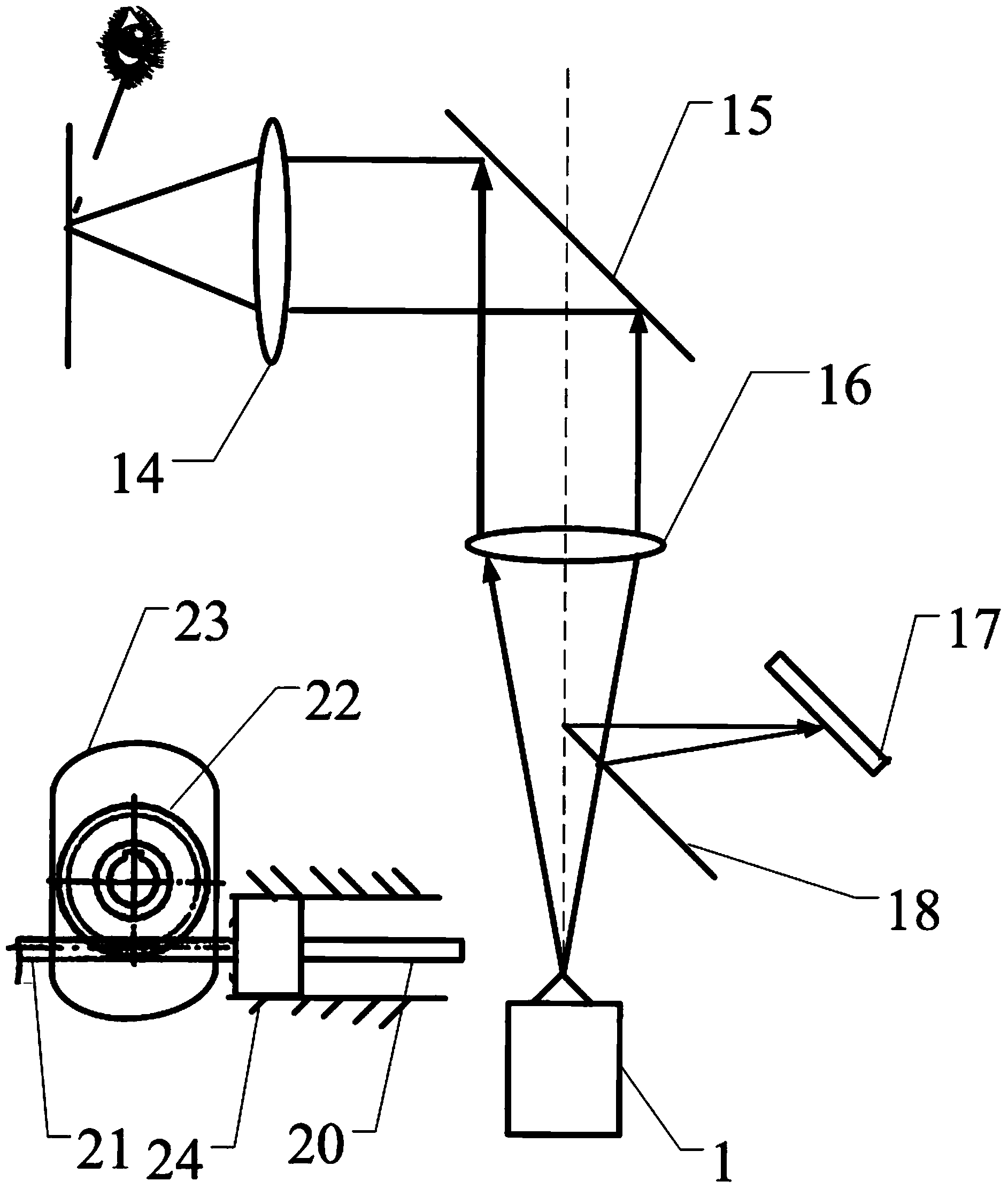 Portable elementary composition analysis device based on laser-induced breakdown spectroscopy technology