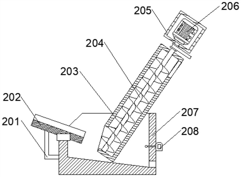 Water environment treatment sludge solidification pretreatment device