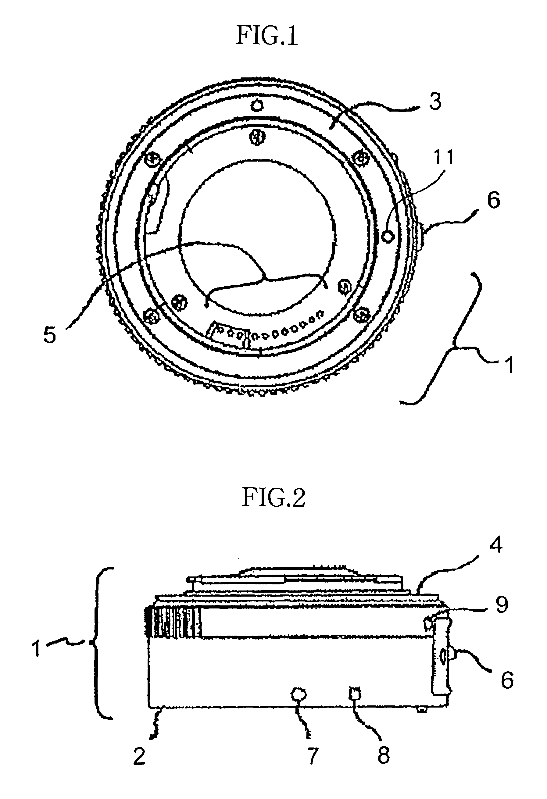 Intermediate adapter and camera system