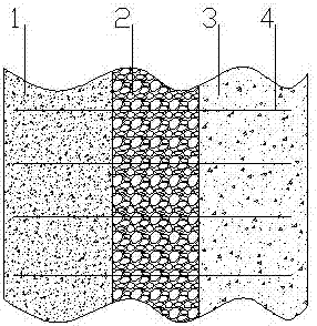 Waste foam plastic sandwich decoration and insulation composite wall and preparation method thereof