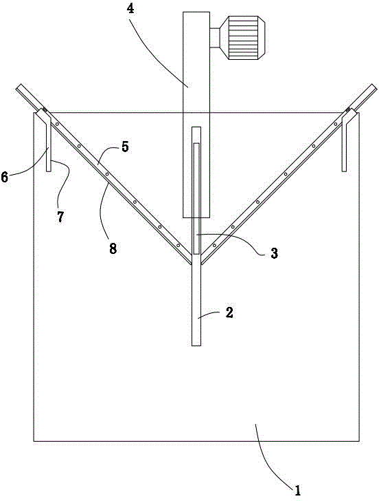 Wooden box notching machine