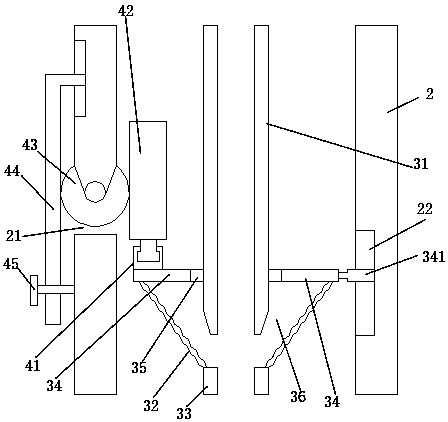 Sealed dismounting type blood collection device