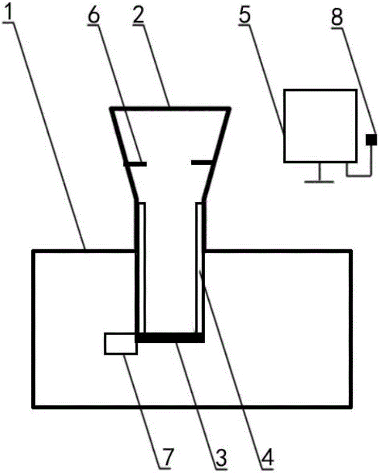 Raw material sundry hardware screening device for feeding work of film blowing machine