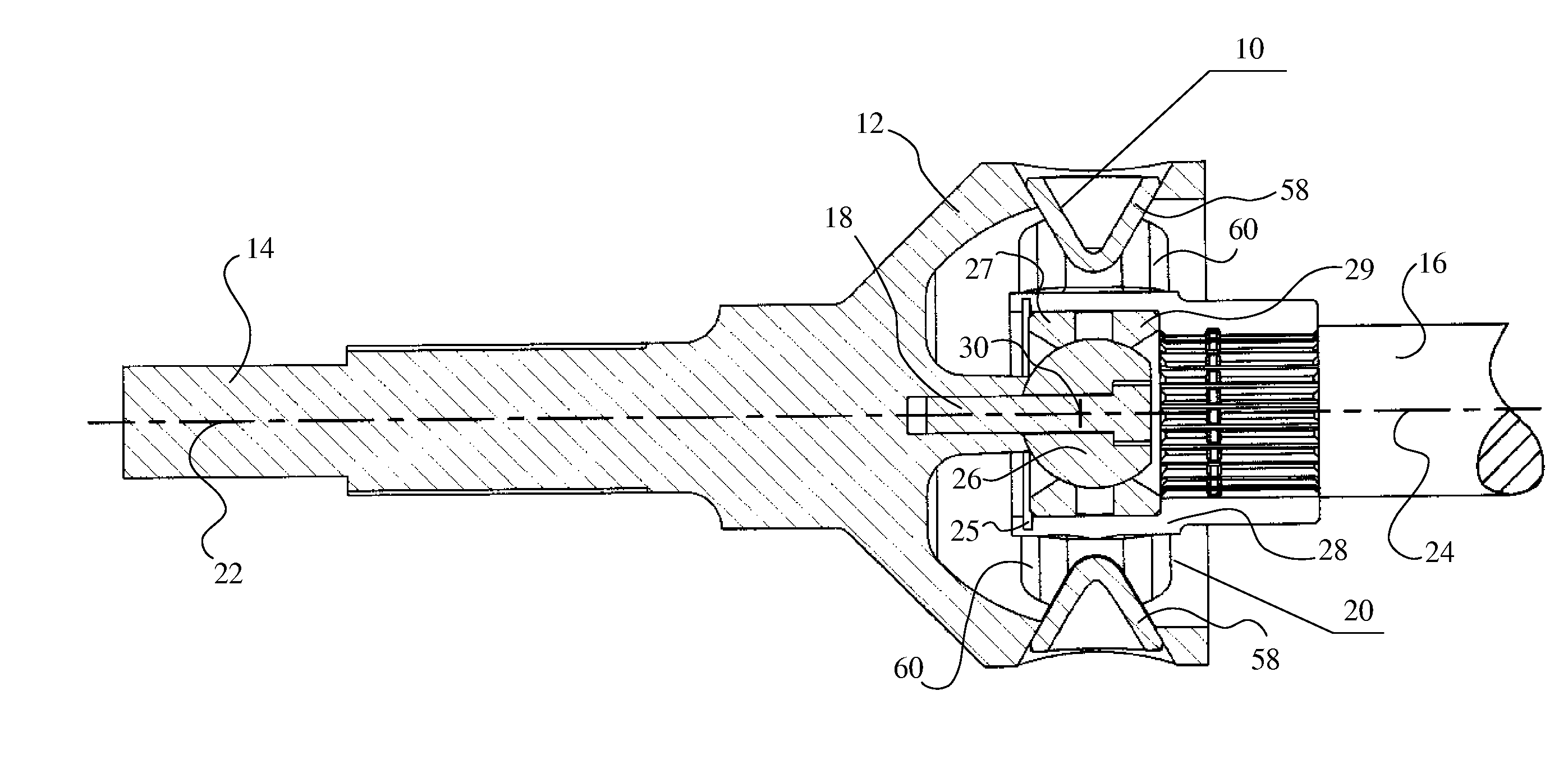 Spherical Universal Coupling