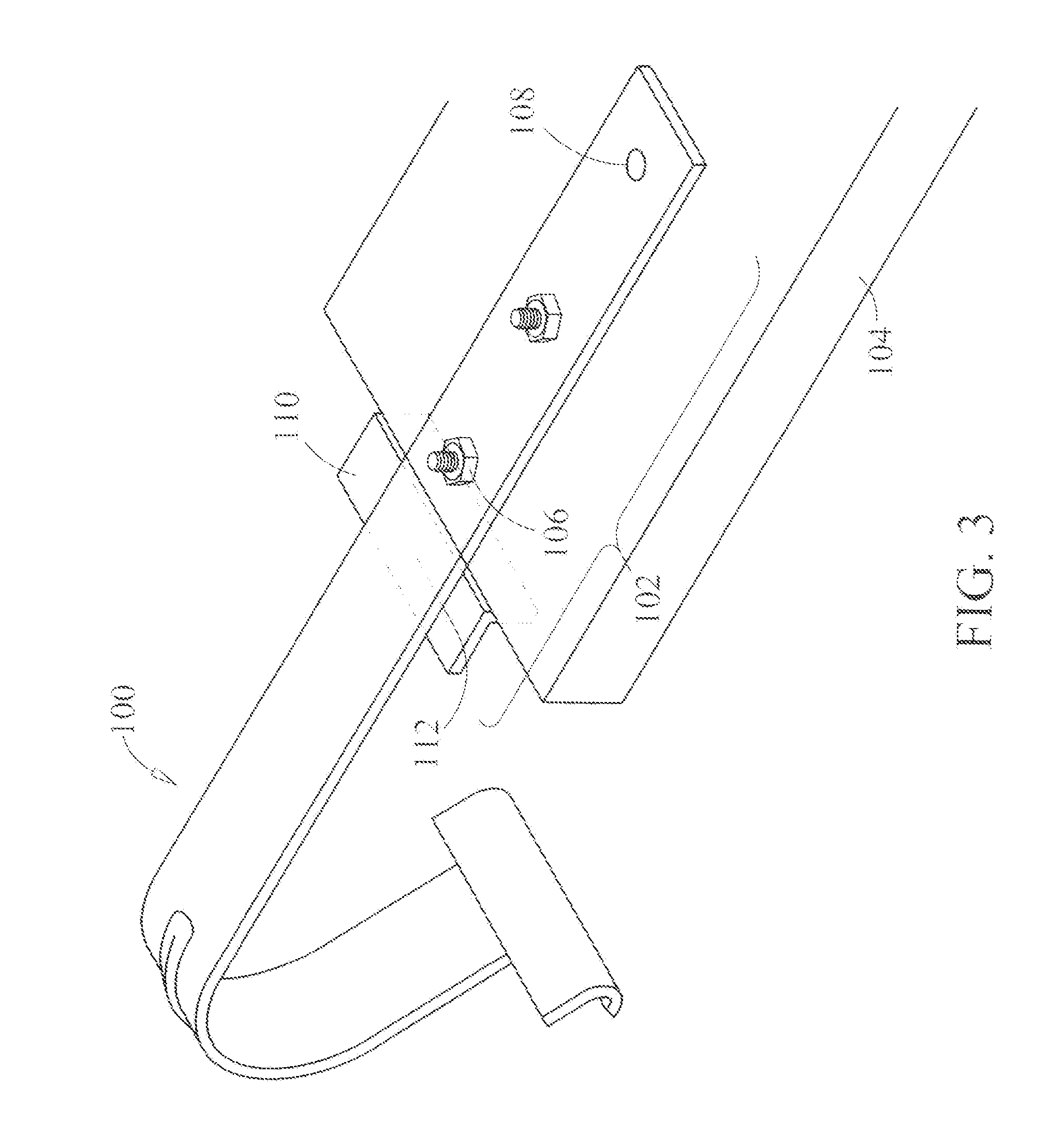 Apparatus and Kit for Supporting Inclined Structures