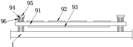 Substation cabinet capable of achieving shock absorption and cooling for computer