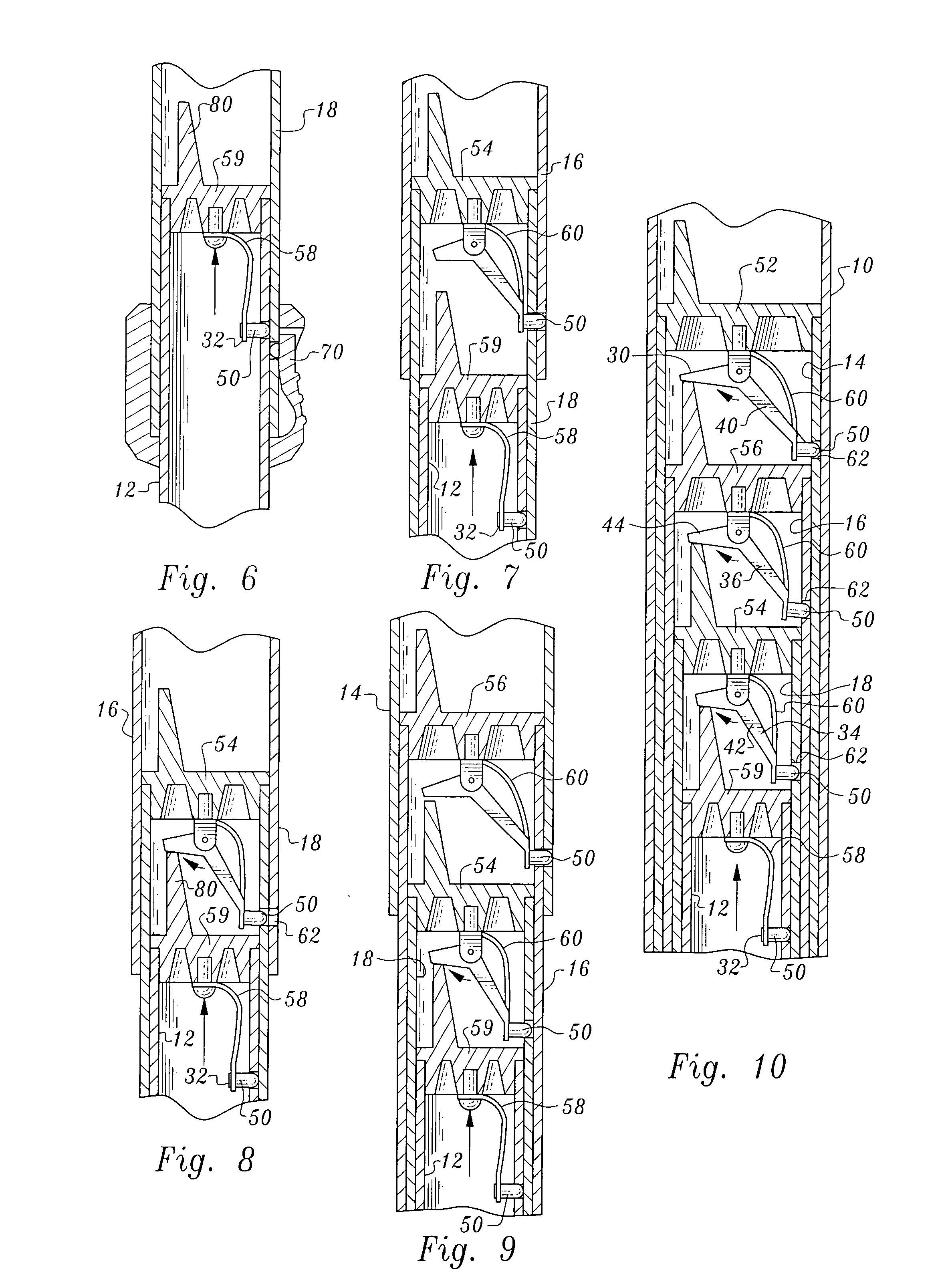 Telescoping hand held pole