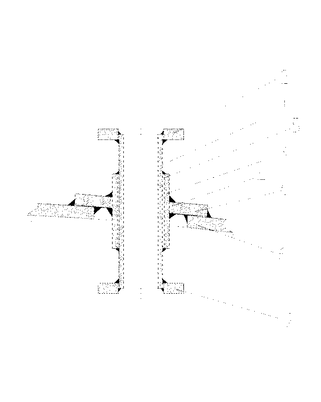 Deck penetration piece for ship pipe and penetration method