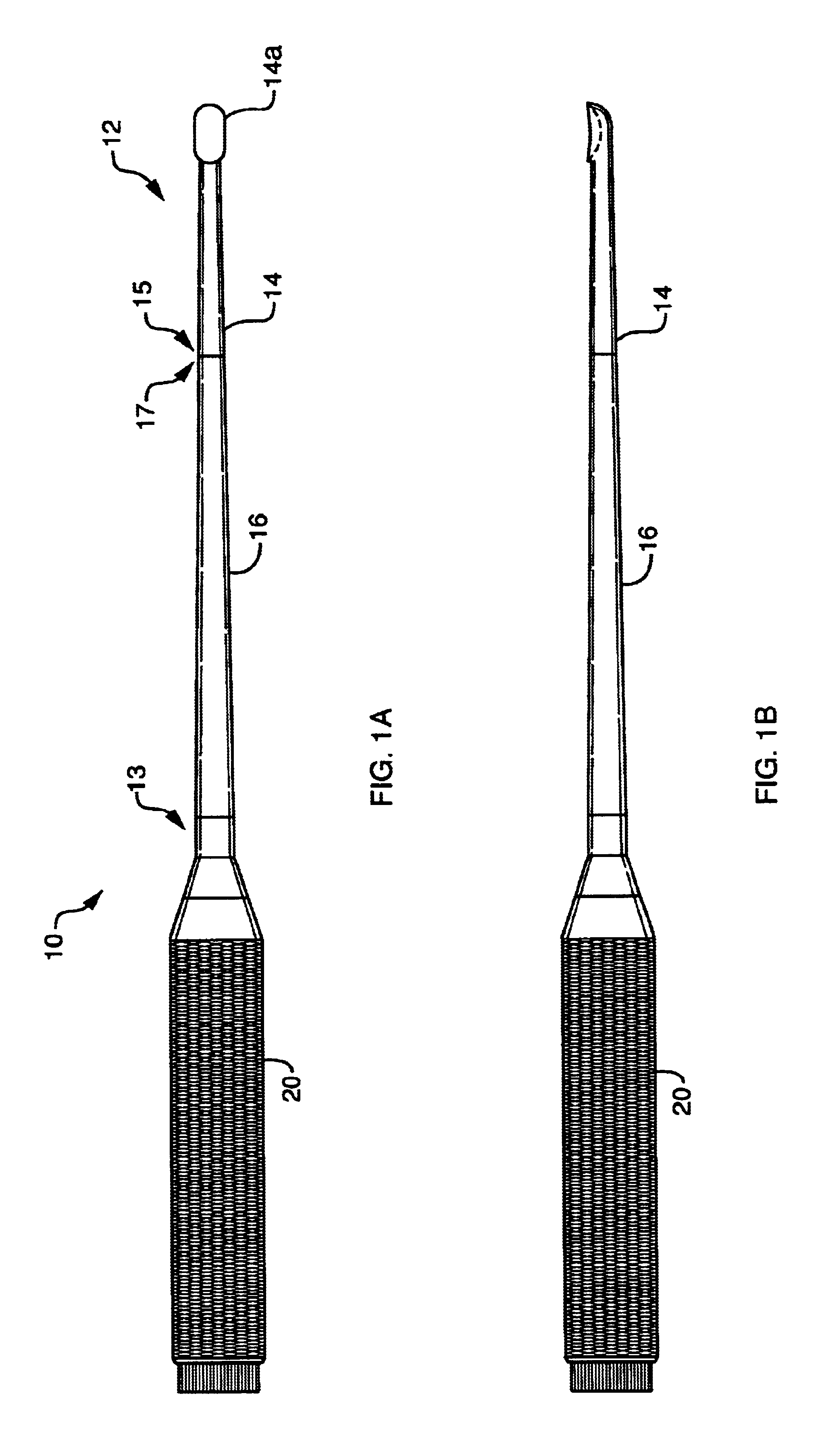 Curette with detachable tip