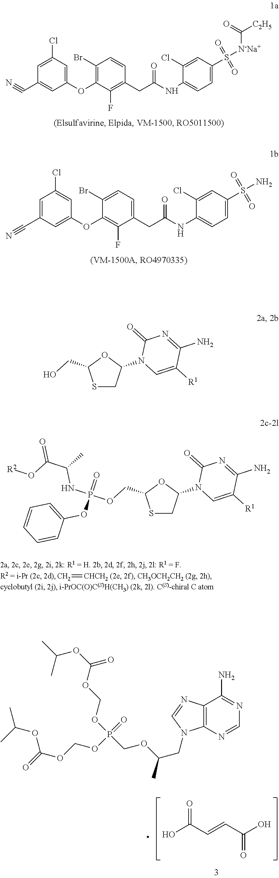 Combined medicinal preparation for treating viral infections