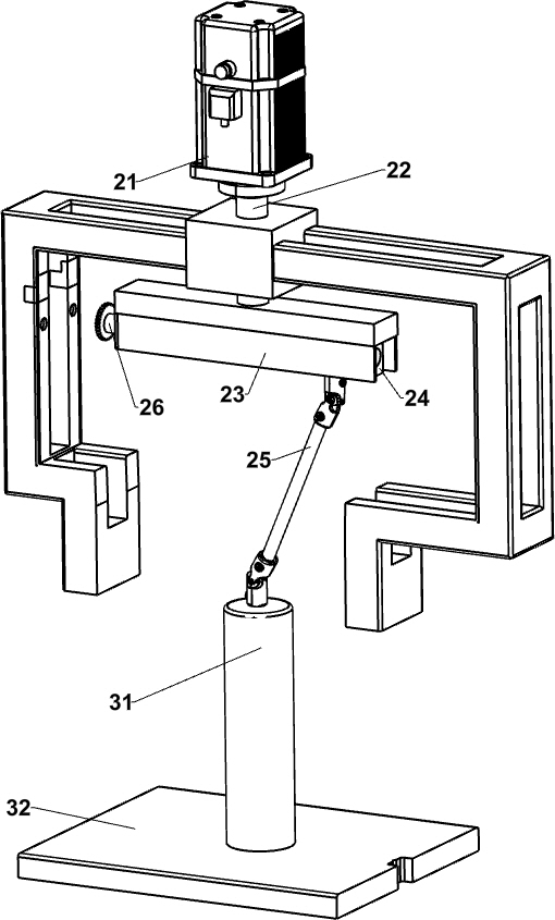 Automatic crushing device for aggregate production