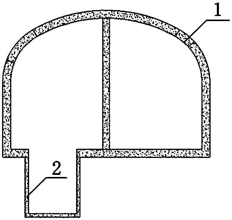 One-time forming construction method for inserting steel pipe column into cast-in-situ bored pile in pilot tunnel