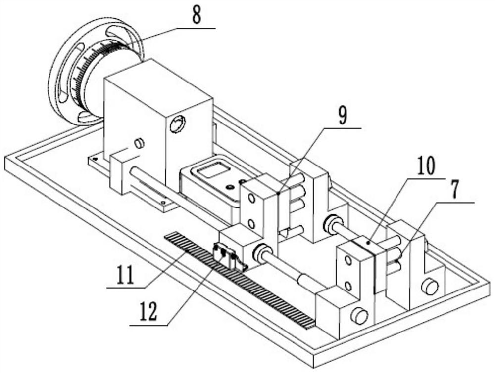 Expansion joint tensile test device