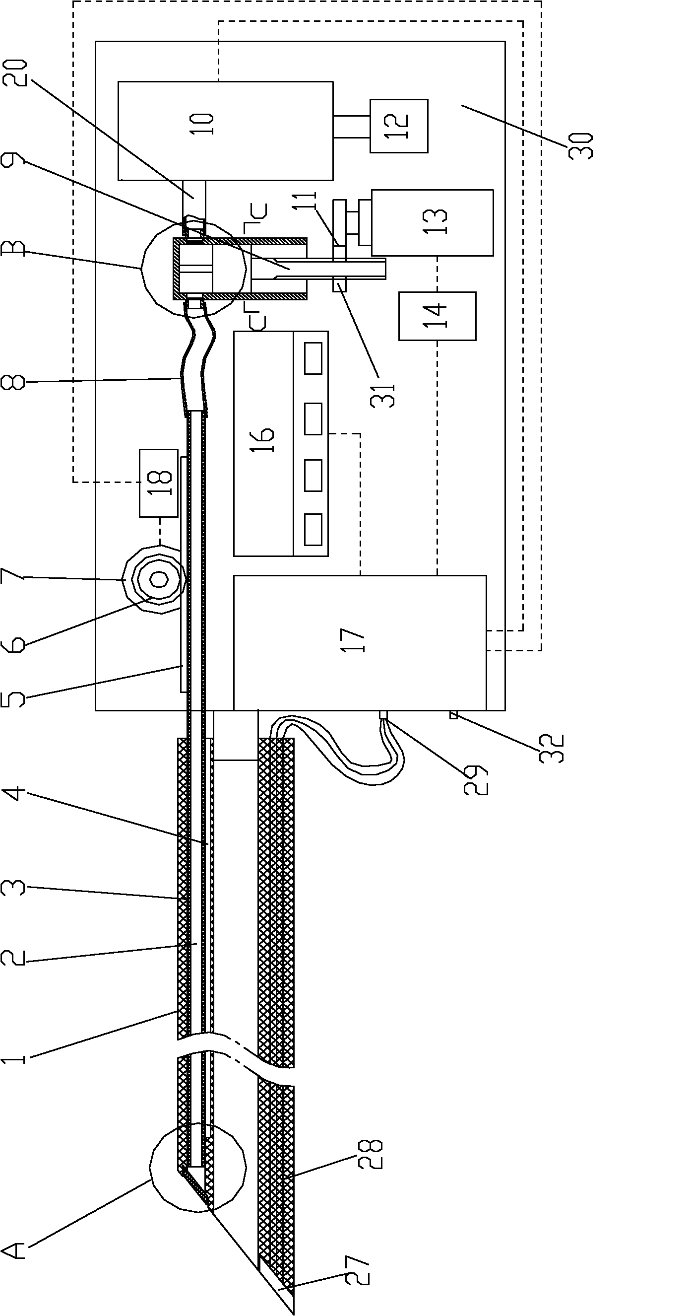 System for monitoring, collecting and detecting biological information of human blood in real time