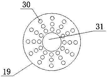 Feed particle-producing machine used for agricultural machinery