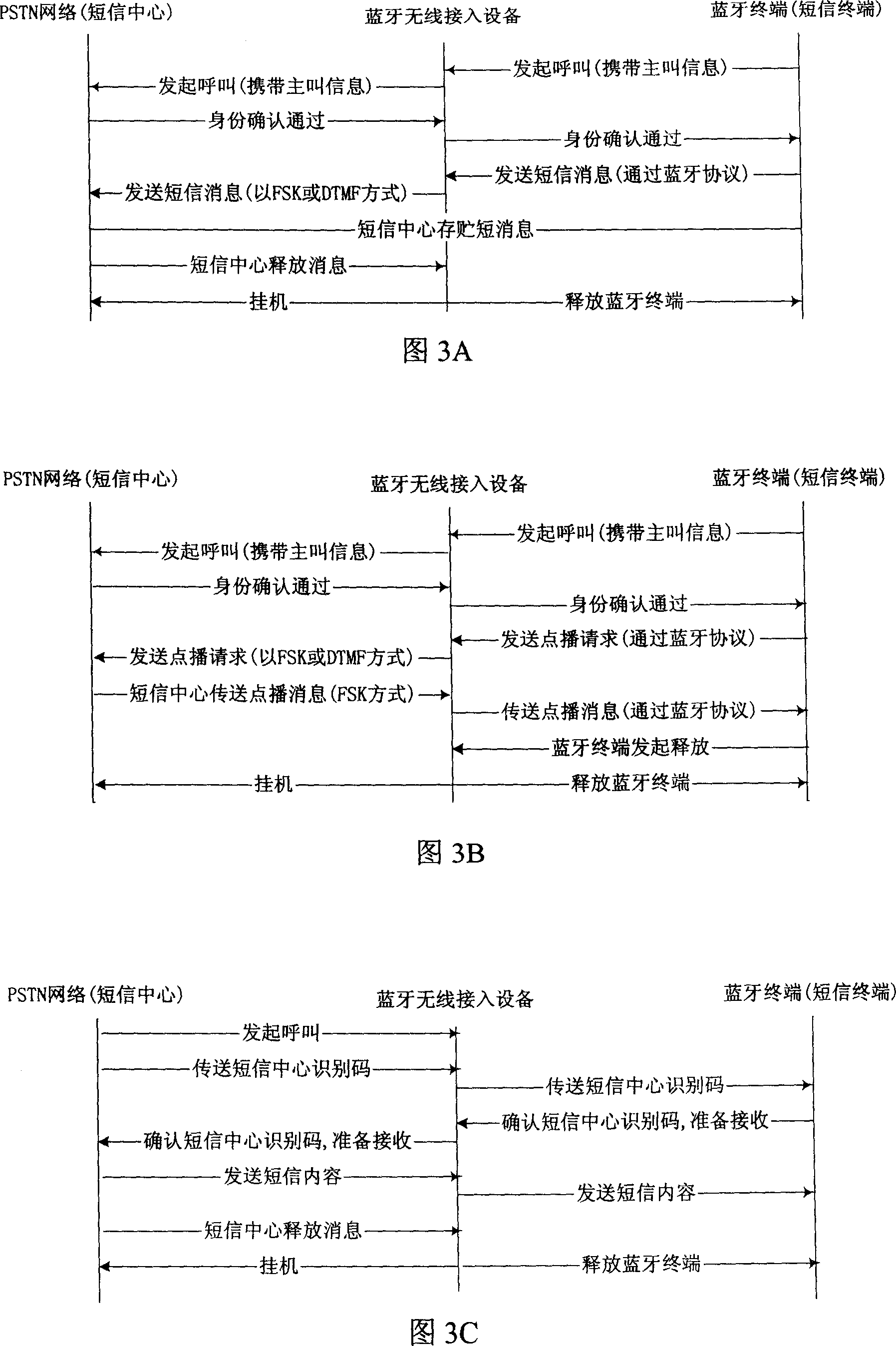 Wireless terminal access method based on the bluetooth interface and its device